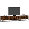 TV Cabinet Smoked Oak 240x35x41 cm Particleboard