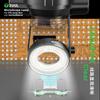 2UUL Microscooplamp Intuïtief Helder Verstelbaar Anti-Verblinding Elimineert Reflectie Voor Mobiele Telefoon CPU Jump wire reparatiegereedschapset