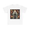 Unisex Adult T Shirt Gothic Jester Dark Carnival Art