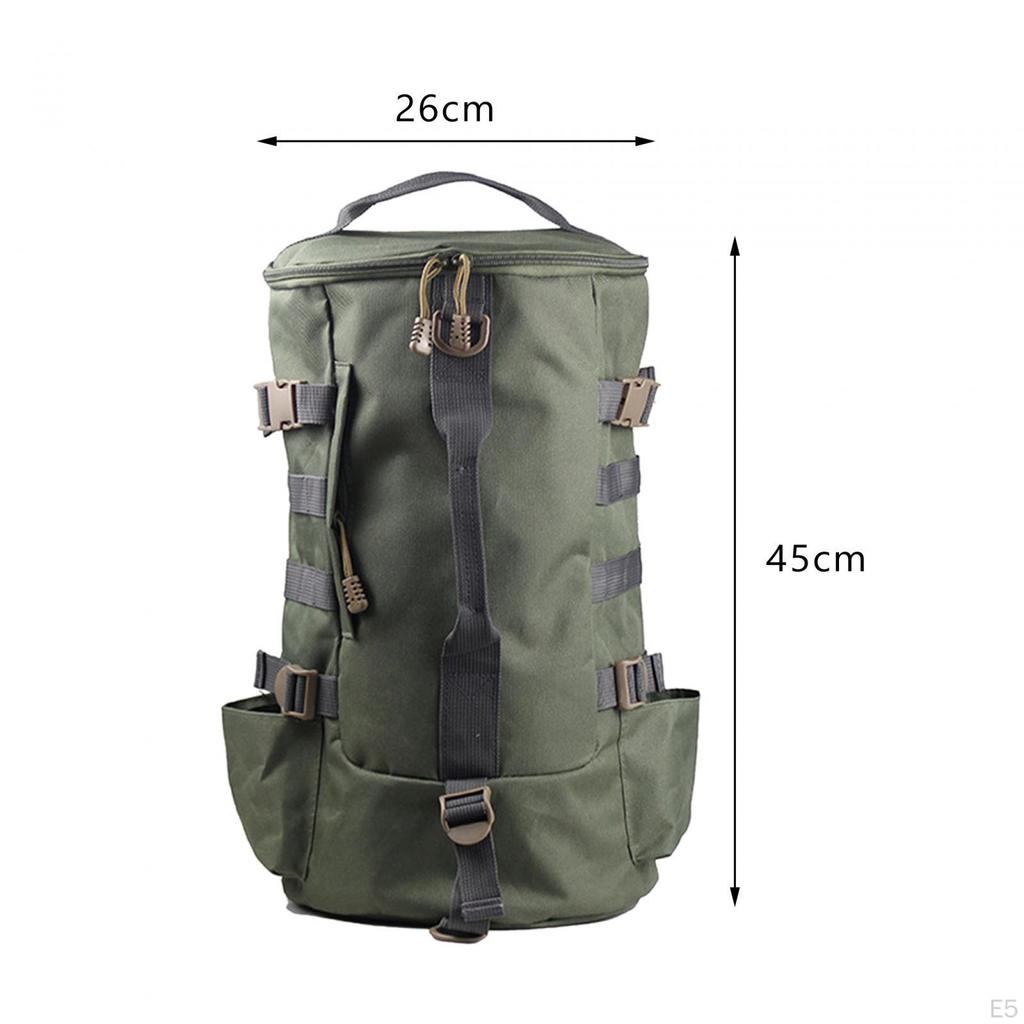 Fishing Tackle Bag Portable Wear Resistant Outdoor Men Bags Reel Pole Storage