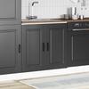 Kalmar Black Sink Base Cabinet 80 X 46 X 81.5 Cm Engineered Wood