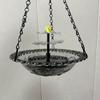 Cascading Hanging Bird Bath Fountain Solar Hanging Bird Feeder With Waterfall Effect For Backyard And Garden
