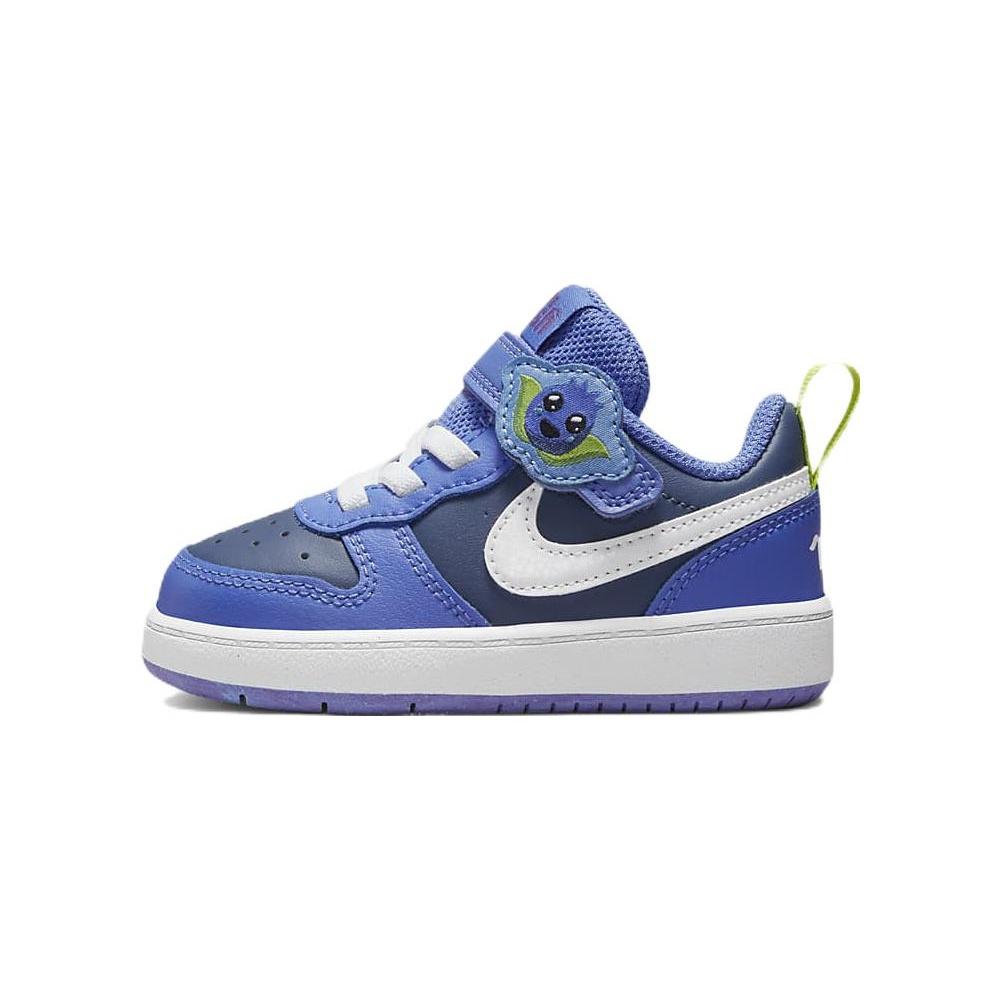 (TD) Nike Court Borough Low 2 Blueberry Baby DM1471-400 EU 22