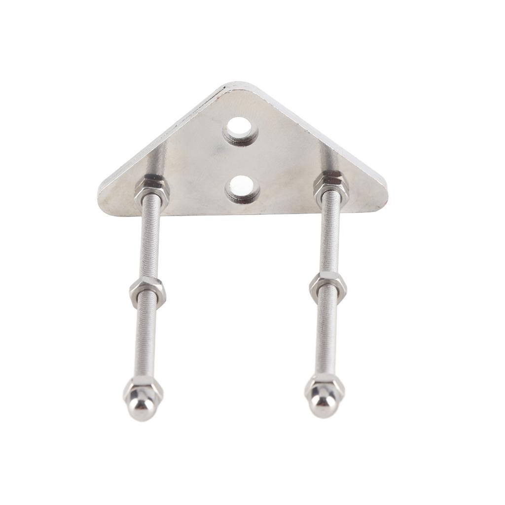 Skateboard Wall Mount Metal Silver Multifunctional Electric Scooter Display Storage Rack for