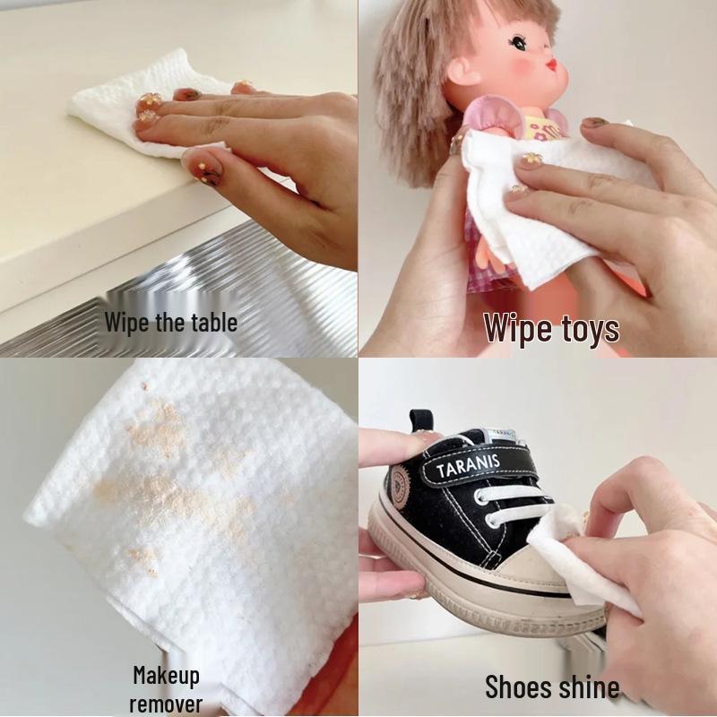 XIXI Disposable Thickened Facial Cleansing Towels - 50 Pack