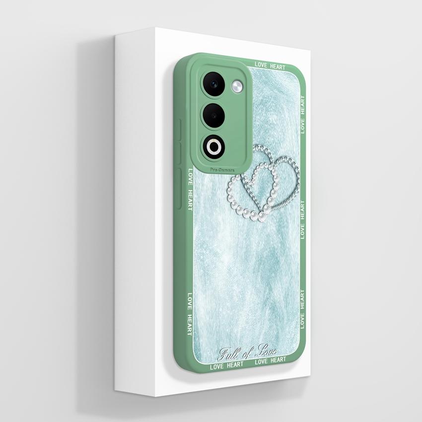 For Oppo A5 A5x A3x Realme C71 C75 Luxury Shockproof Phone Covers Cute Cartoon Cat Pattern Liquid Silicone Anti Slip Protective Shell For Oppo Housing