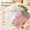 Baby Short Sleeved Jumpsuit Summer Newborn Breathable Mesh Air Conditioning Suit Boys Girls Infant Thin Sleepwear Crawling Suits