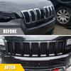 Mesh Black Grille Ert Kit Front Grill For Jeep Cover Grand Cherokee 2014-2016