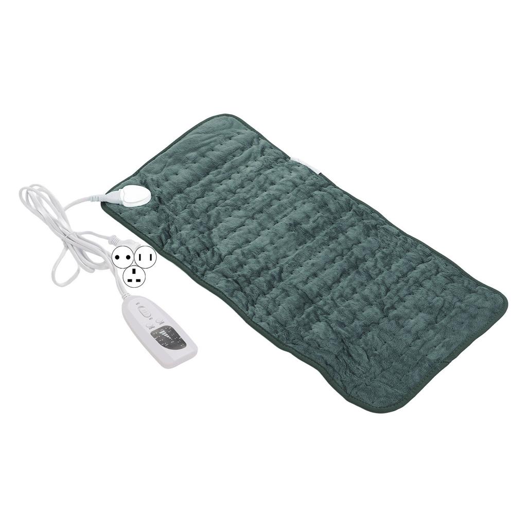 Back Electric Heating Pad 6 Levels Rapid Heating 60x30cm Soft Plush Heating Pad for Home Office Trav