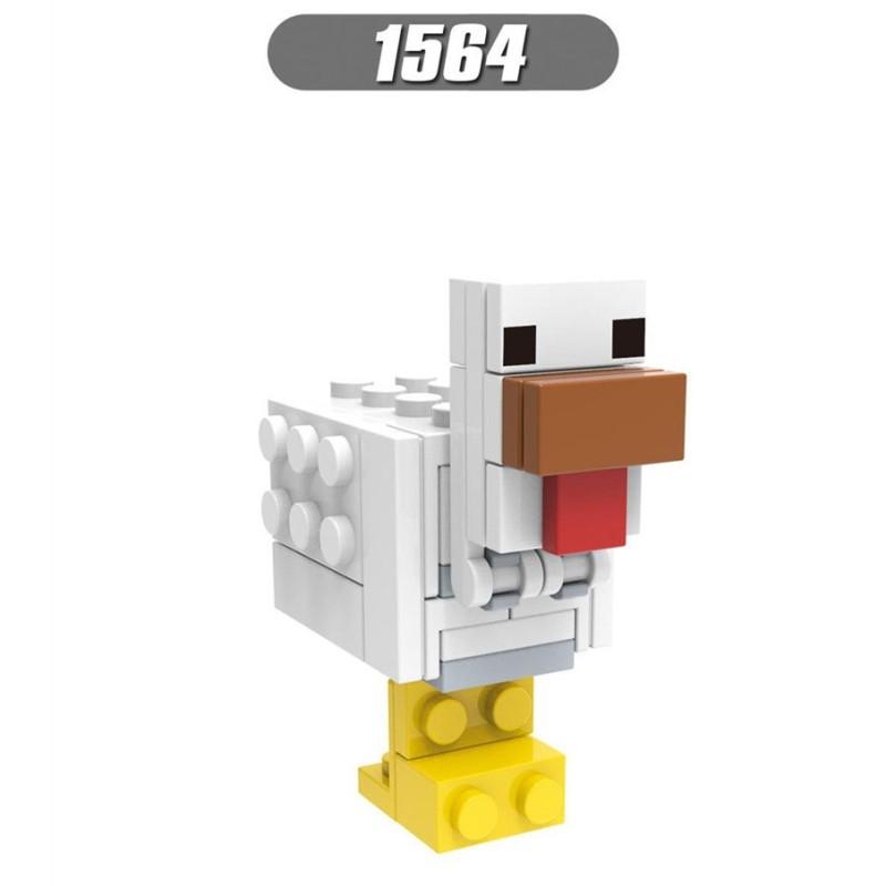Mine Craft Building Blocks Toys Minifigures Kids Gift X0294