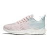 Li Ning Slip Resistant, Breathable, Lightweight Low top Casual Running Shoes Women's Pink Blue ARSU082-1