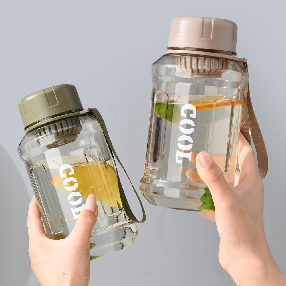Large Sports Capacity Water Cup Fashion Portable Outdoor Men Summer With Filter