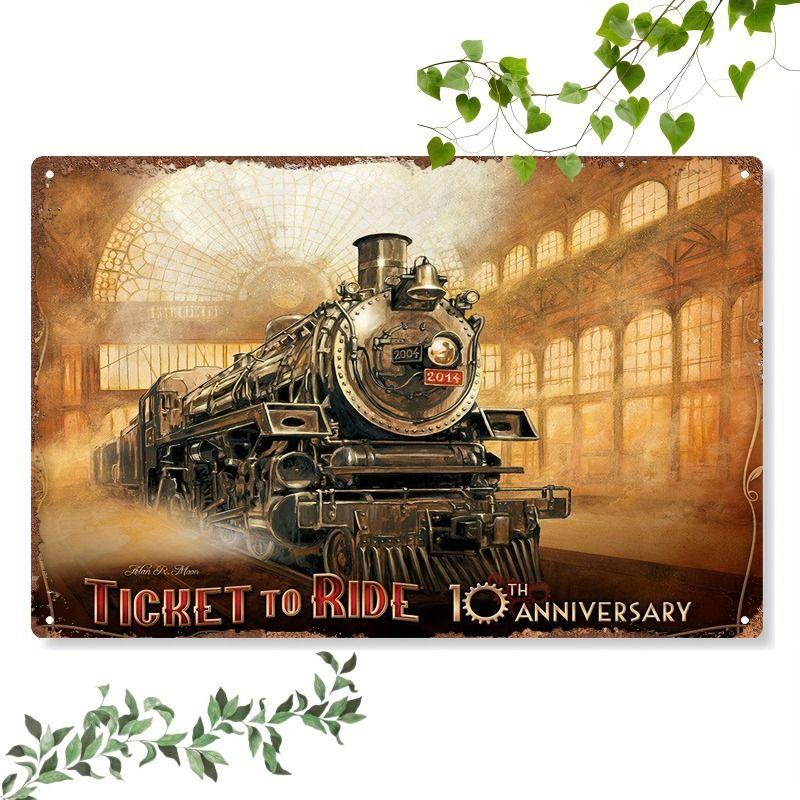 Vintage Metal Tin Sign Garage Decor Man Cave Wall Art Poster