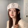 Autumn and Winter Beret Hat for Women Warm British Retro Pumpkin Hat Japanese Fashion Casual Literary Painter Hat Newsboy Hat