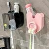 Punch-Free Toothbrush Holder Plastic Toothbrush Cup Set Gargle Cup Storage Rack  Bathroom Accessery