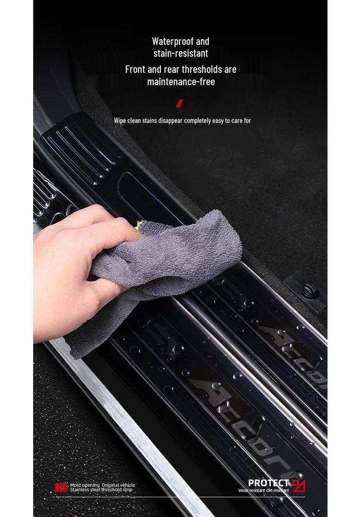 Stainless Steel Door Sill Scuff Plates for Changan Deep Blue S05-S09, L06-L07, SL03 Models