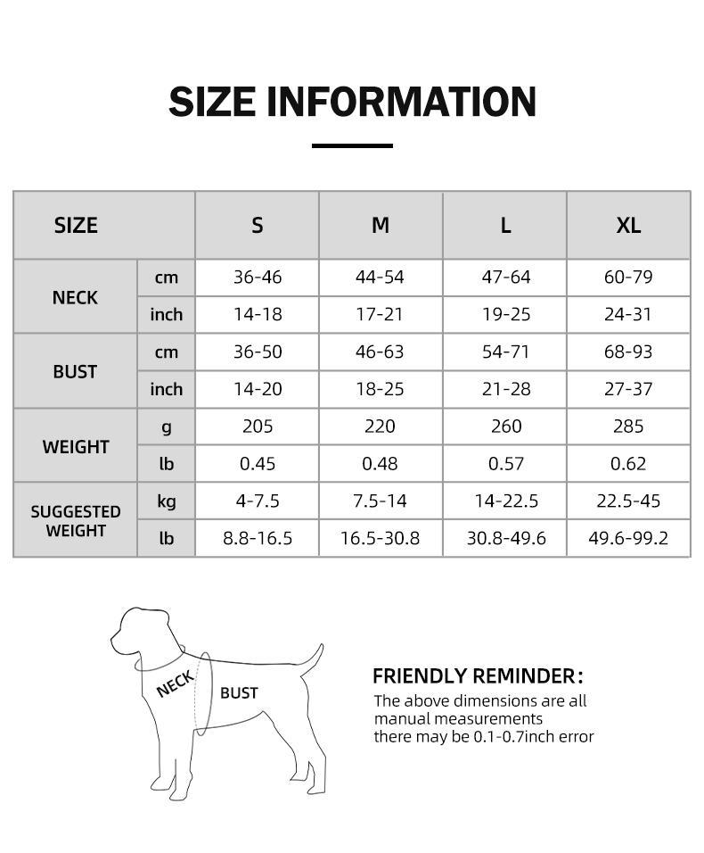Large Dog Harness with Handle Reflective Adjustable Pet Vest Soft Padded Control Harness for Training Walking