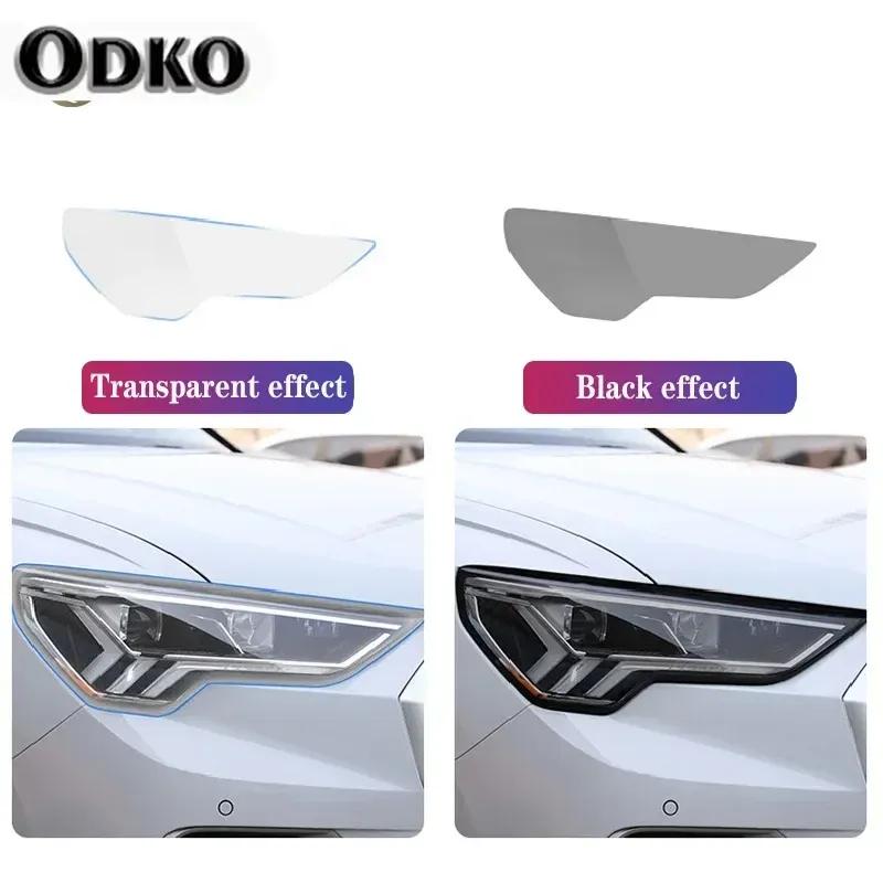 For Kia Sportage NQ5 - Car Exterior Film TPU PPF Headlamps Protective film Anti scratch Repair membrane Smoked headlight