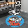 1pc Tom Jerry Office Round Area Rug, Under Office Chairs Bedroom Living Room Home Decor, Room Deco, Available in Various Sizes