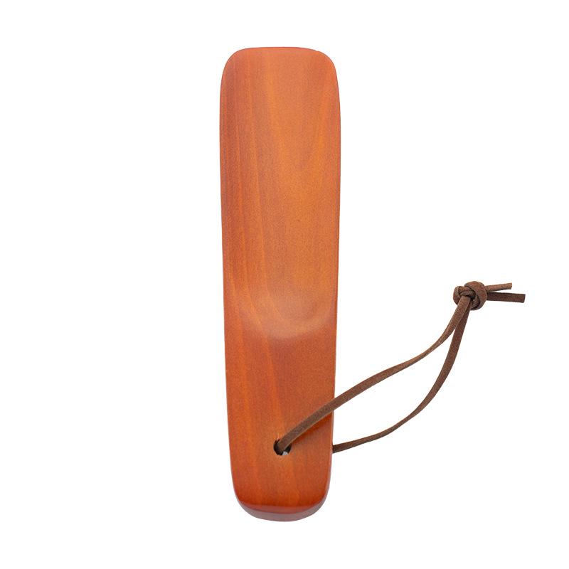 Wooden Handle Horsehair Shoe Brush for Polishing and Leather Care - Available in Large and Small Sizes