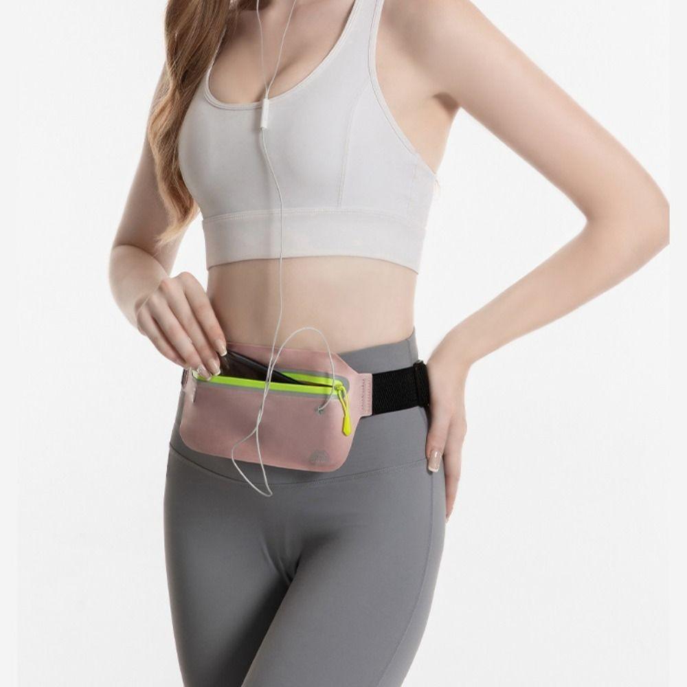 High Elastic Sport Mobile Waist Bag Ultra-Thin Sports Phone Bag Running Waist Bag  Sports Wear