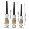3x Car Detailing Brush Set Multipurpose Auto Automotive Cleaning Brushes for Air Vent Vehicle Wheels