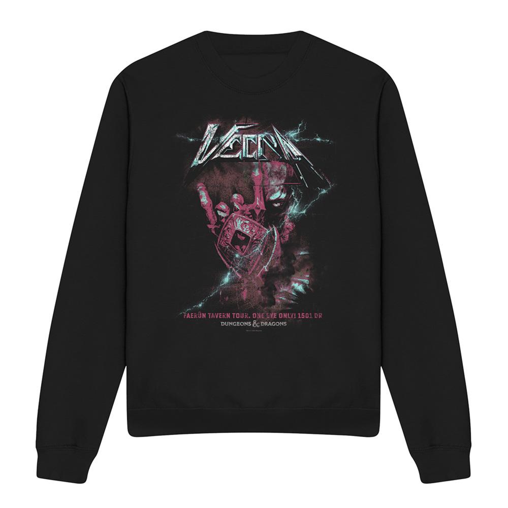 Dungeons & Dragons Unisex Adult Rock Band Vecna Lightning Sweatshirt