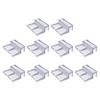 20pcs Practical Aquarium Cover Bracket Made With Acrylic For Strong Bearing Capacity Wide
