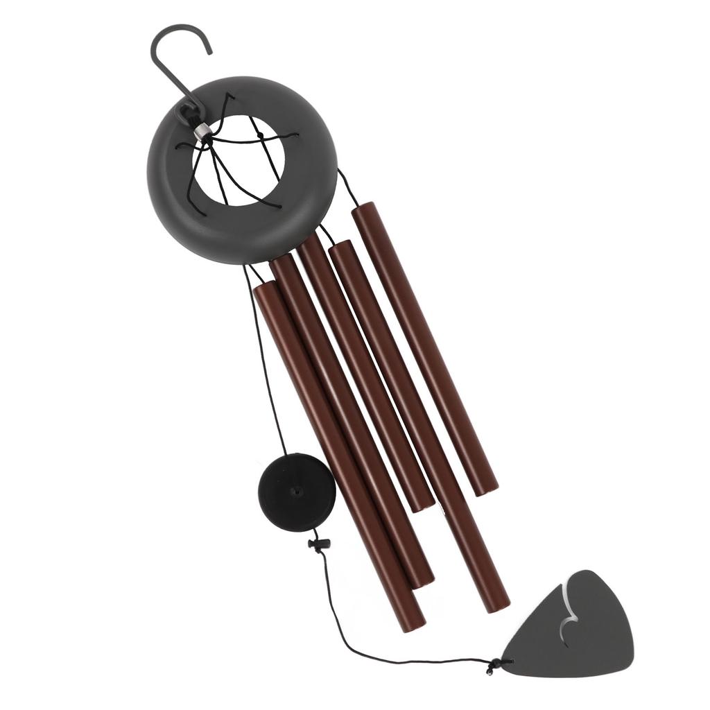 Větrné zvonkohry Odolné proti korozi Vodotěsné Uklidňující melodie Velké kovové větrné zvonkohry pro dekoraci
