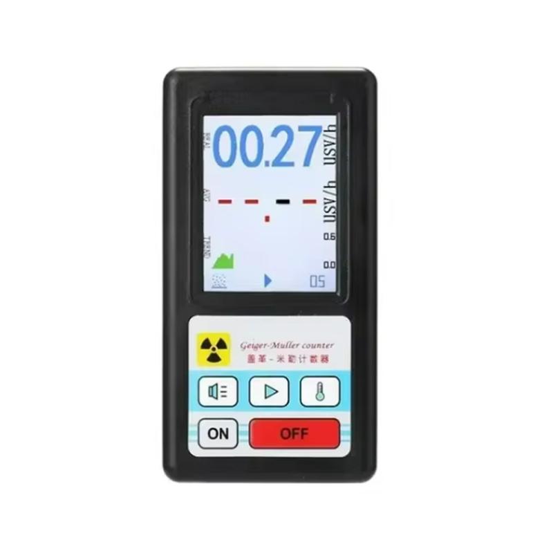 BR-6 Geiger Sayacı Nükleer Radyasyon Dedektörü Kişisel Dozimetre X-ışını Beta Gama Dedektörü LCD Radyoaktif Test Cihazı Mermer Aracı
