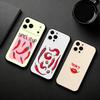 L-Love Red Chili Phone Case Silicone Soft For IPhone 17pro 16 15 14 13 12 11 X XR Plus Pro Max Plus