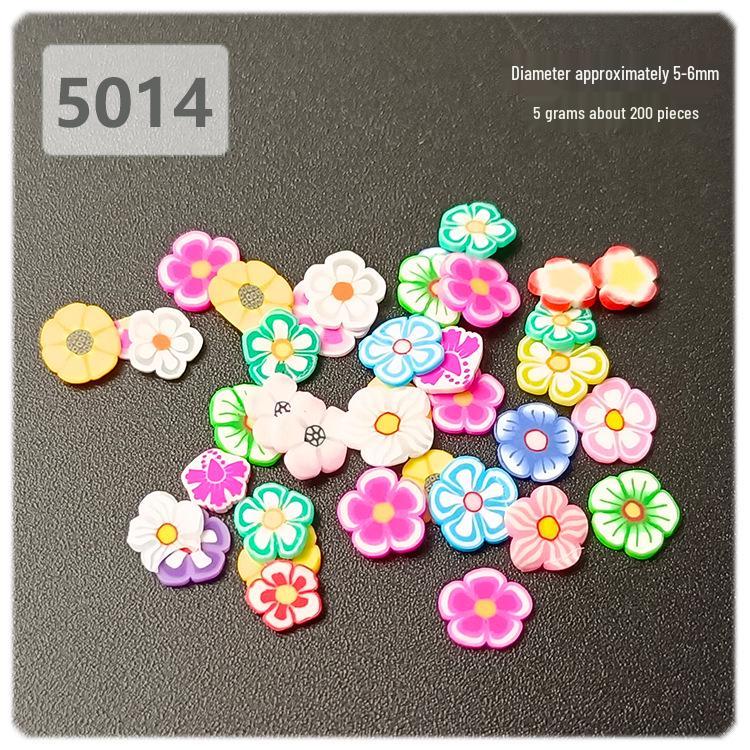 Yaleduo DIY Fruit Polymer Clay Slices for Slime, Crafts, and Nail Art Decor