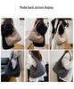 Women's Korean & Japanese Autumn/Winter Versatile Single Shoulder Crossbody Bag with Large Capacity & Simple Diamond Lattice Design