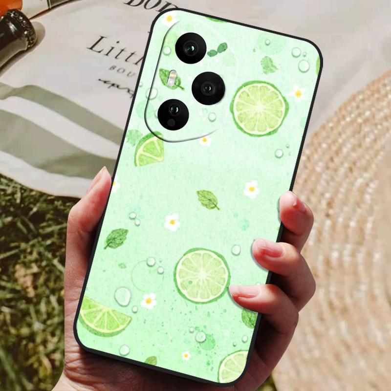 For Honor 400 Pro Case Soft Silicone Cover Black Bumper TPU For Honor 400 Pro 5G Case Honor400 Global Funda Phone Cases Cover