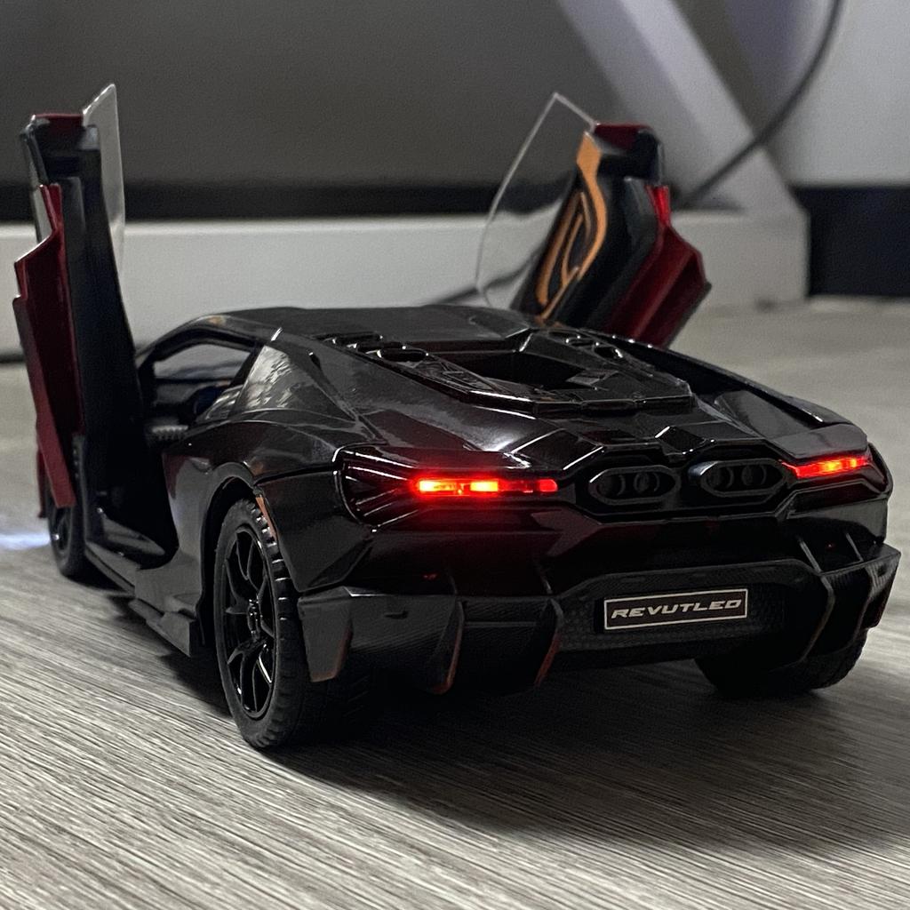 1:24 Lamborghini Revuelto Supersportwagen Legierung Metall Druckguss Modellauto Ornament Dekoration Sammlerstücke Kinderspielzeug Geburtstagsgeschenk