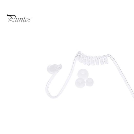 

1 шт. 3,5 мм противорадиационные наушники с воздушной трубкой, стереогарнитура, монофонические наушники