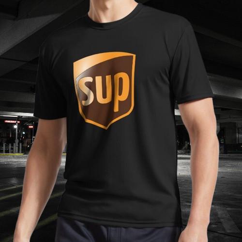 

SUP Parody Logo Active T-Shirt - 1900s Active T-Shirt Funny Size S to 5XL XL