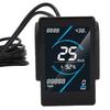 Electric Bike LCD Display T5S Electric Scooter LCD Panel with SM Connector 24-72V for Cycling