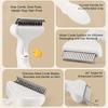 Undercoat Rake for Dogs & Cats, Deshedding Brush for Long haired Pets, Cat Undercoat Brush&Deshedding Tool for Grooming