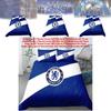Chelsea Football Fan Gift Duvet Cover Set With Soft Polyester For Double Bed Bedroom Decor