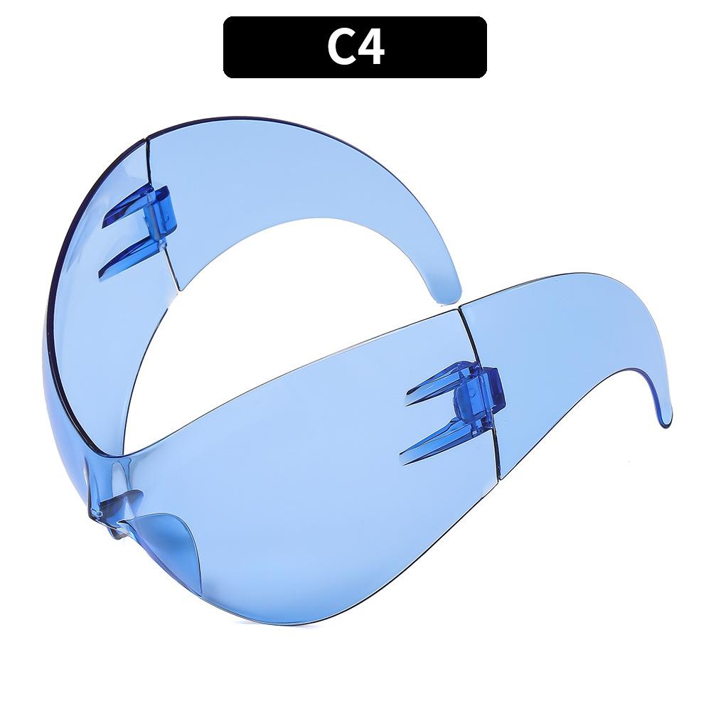 JYL TS Sunglasses Hip-hop Party Frameless Women/3626