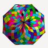 1pc Colorful Sphere Automatic Folding Umbrella. casual outdoor accessory, for all seasons yy250924051