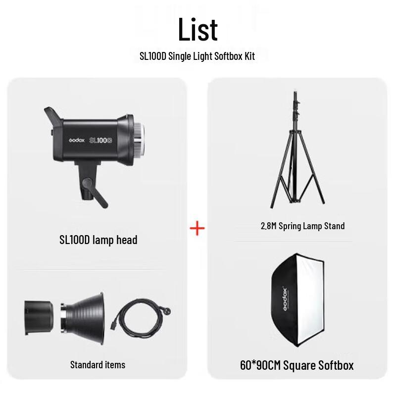 Godox SL100D Video Light Kit