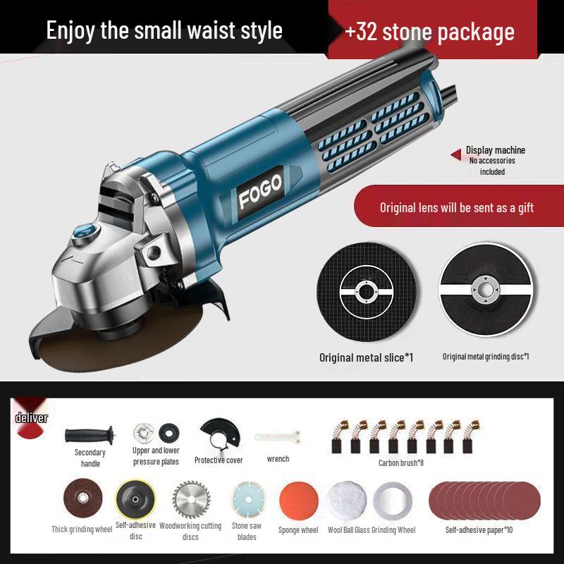 Multifunctional Angle Grinder & Polisher - Handheld Cutting Machine with Free Shipping