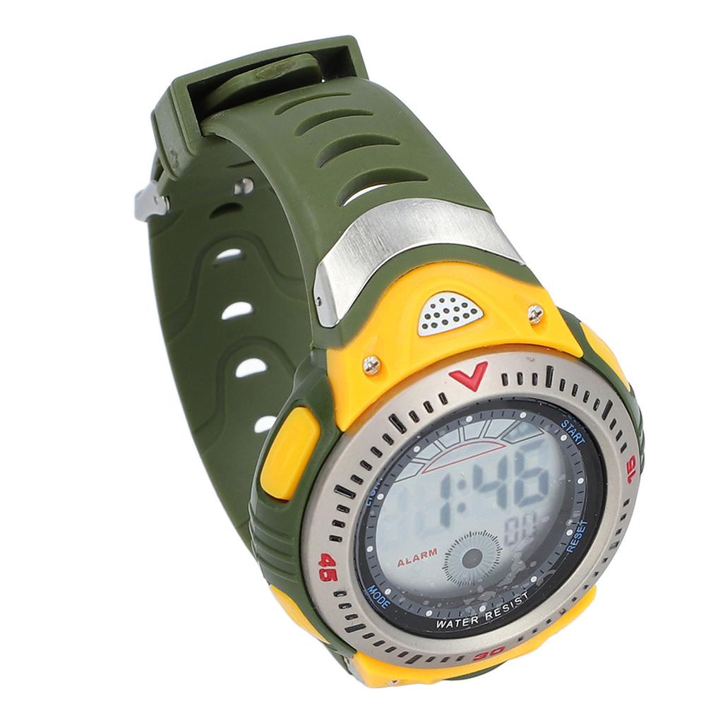 Men Digital Watch with Stopwatch Calendar Date Alarm Dual Time LED Backlight 50M Waterproof Men Sports Outdoor