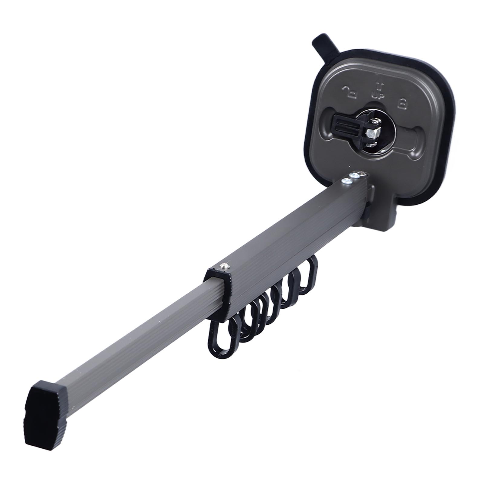 

Настенная складная сушилка для одежды из алюминиевого сплава, многоразовая выдвижная сушилка для одежды для гладких поверхностей