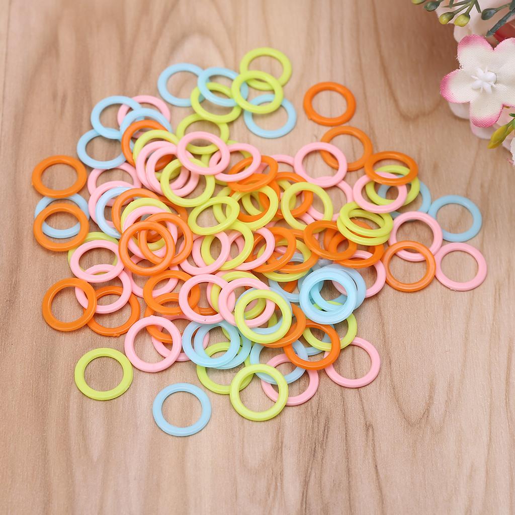 150pcs Round Knit Knitting Marking Circles Rings Markers Crochet Stitch DIY Craft Tool Sewing Accessories