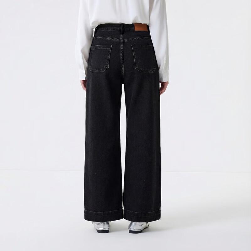 FivePlus Lyocell Blend Wide-Leg Denim Jeans