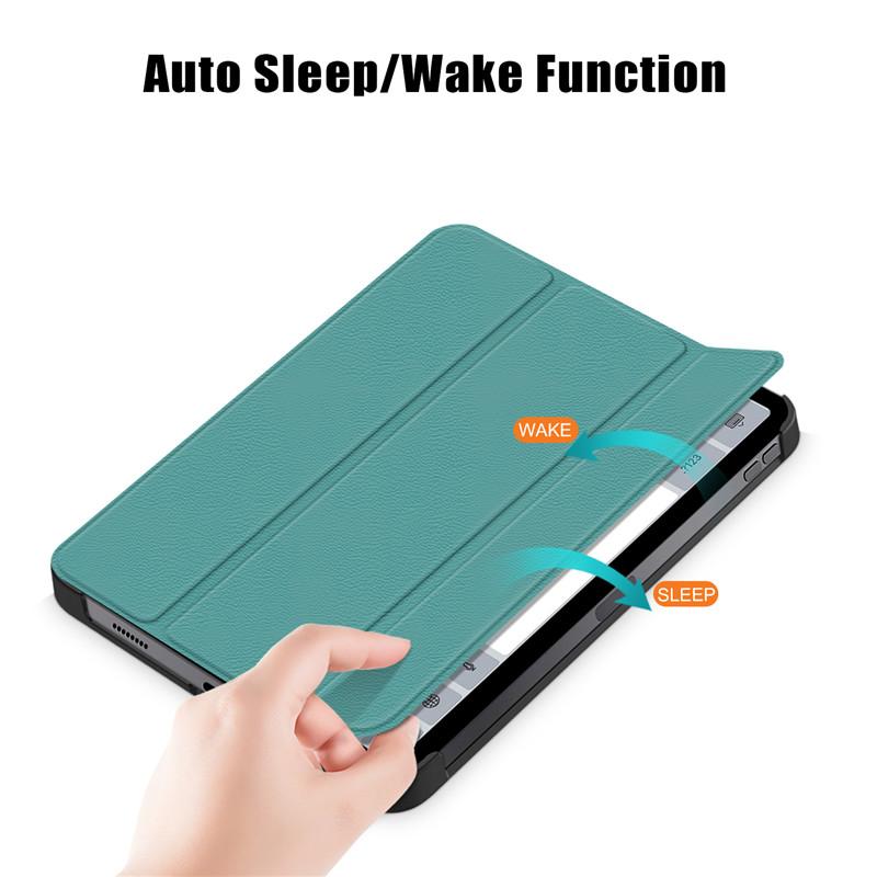 Tablet Case For IPad 10th Generation 2022 Case PU Leather Tri-Folding Stand Smart Folio Shell For IPad 10.9 10 9 Inch A2757 Case Cover Kids