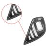 1 Pair Fog Light Cover Foglight Bezel Decoration Frame Car ABS Carbon Fiber For Toyota Highlander